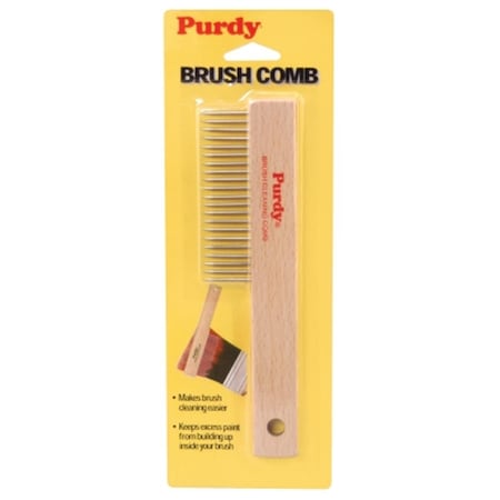 Purdy Brushcomb With Wood Handle 068010